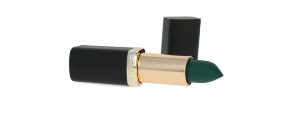 Rouge à lèvres vert intense