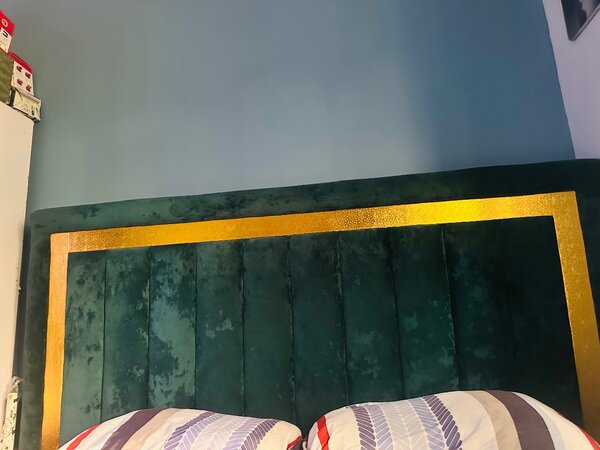 Bed frame with drawer