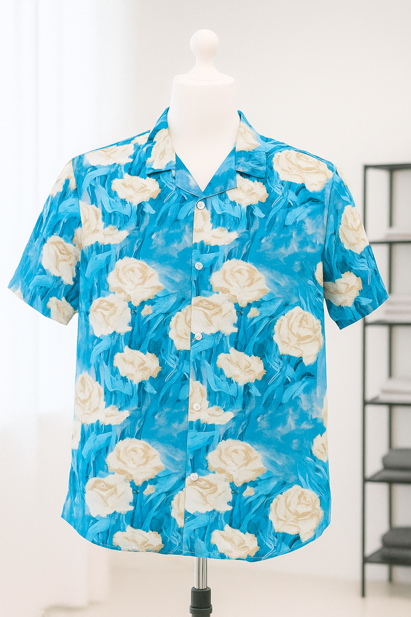 Chemise hawaïenne à fleurs