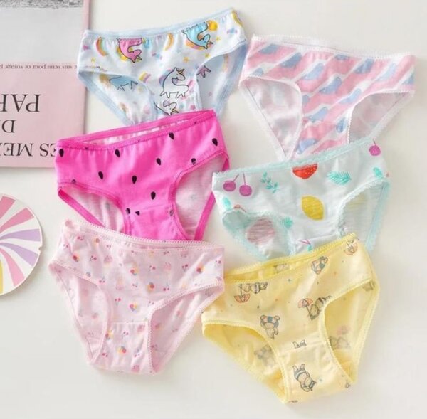 6 pièce panties for girls