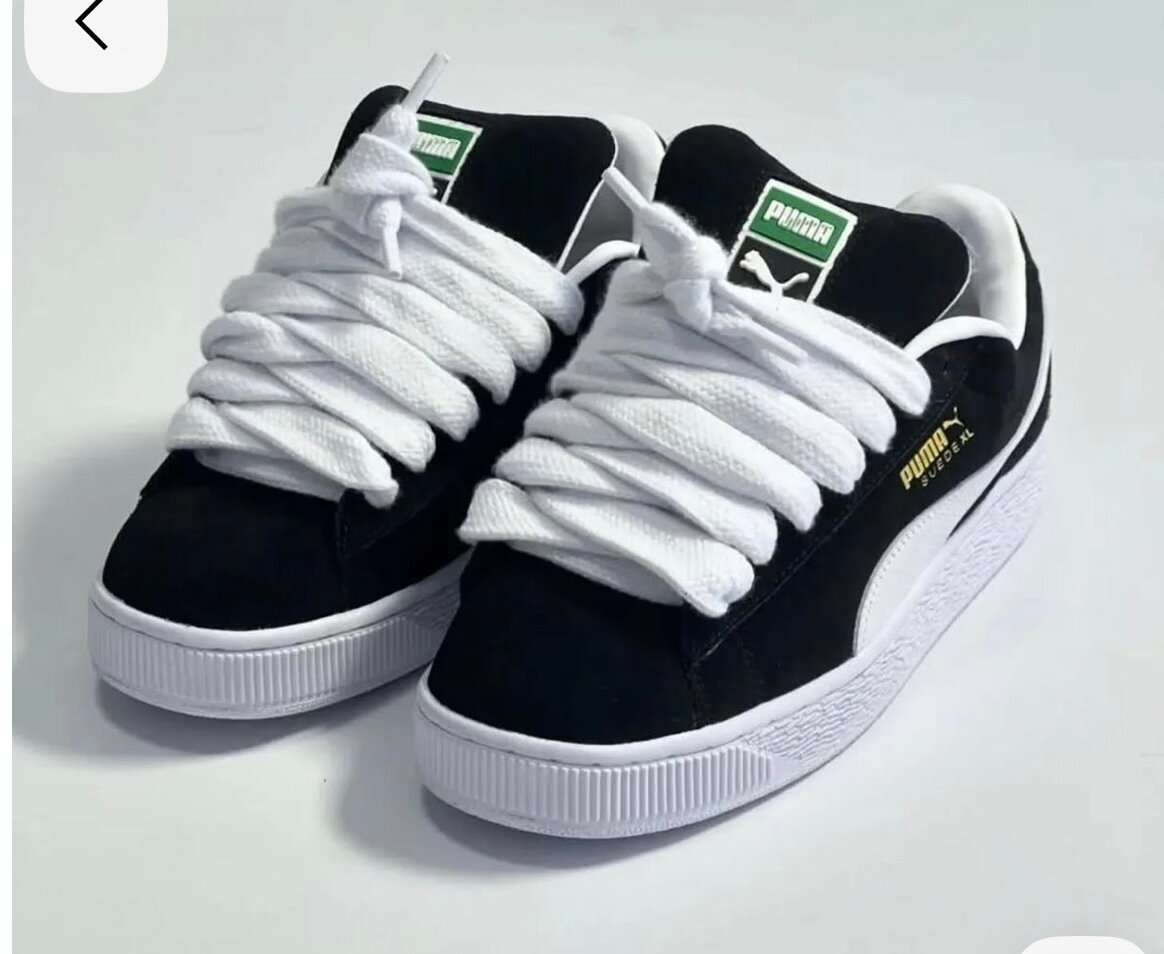 Baskets Puma Suede noires