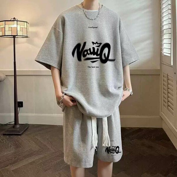 Ensemble décontracté gris