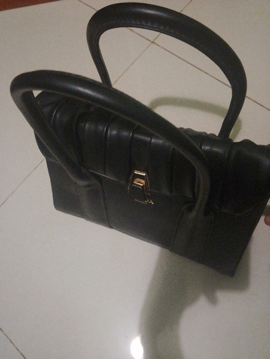 Black women's handbag