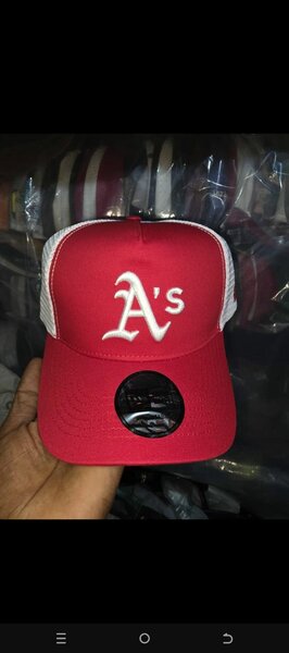 Casquette Trucker Rouge A's