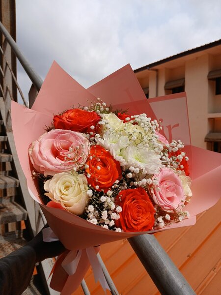 Bouquet de Fleurs Romantique