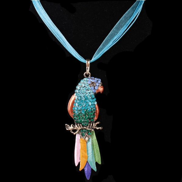 Collier Perroquet Coloré