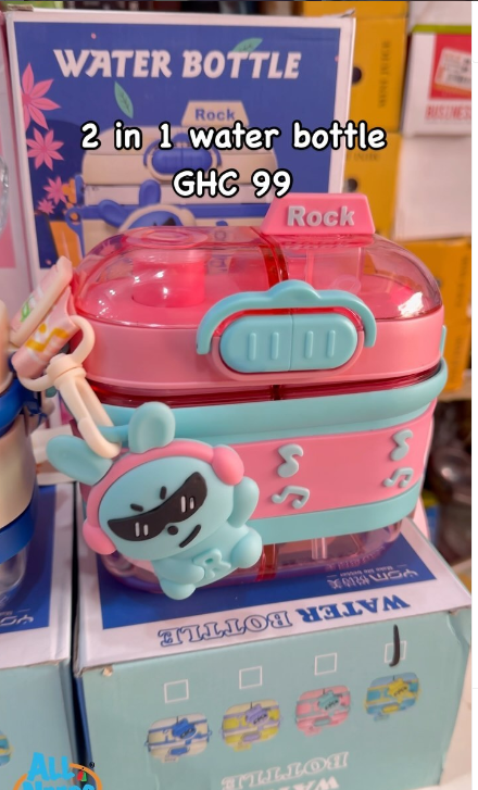 2 in 1 water bottle
