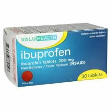 Ibuprofen 200MG Tablets .Pain reliever & Fever Reducer