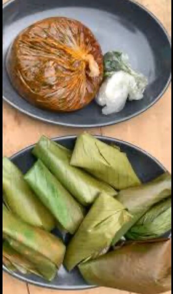 Assiette de Akassa et Sauce