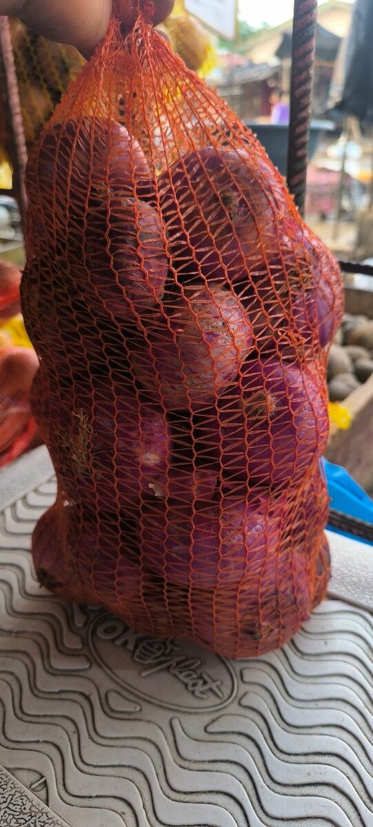 Oignons rouges en filet 5kg