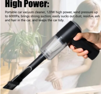 Wireless Car Vacuum Cleaner Portable