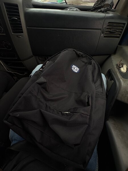 Sac à dos robuste noir