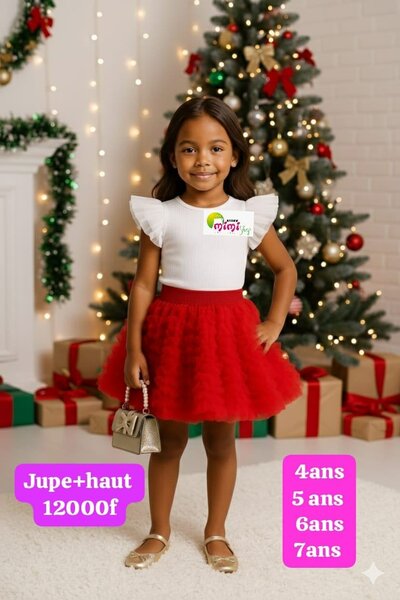 ENSEMBLE FILLES POUR NOEL