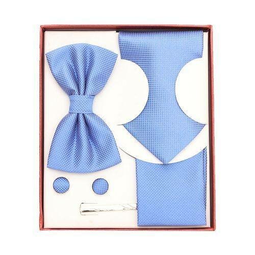 Ensemble Accessoires Bleu Élégant