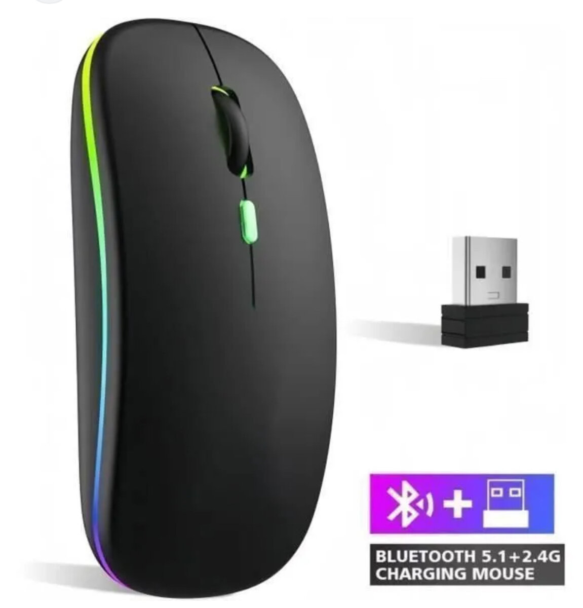 Souris Bluetooth LED Rechargeable