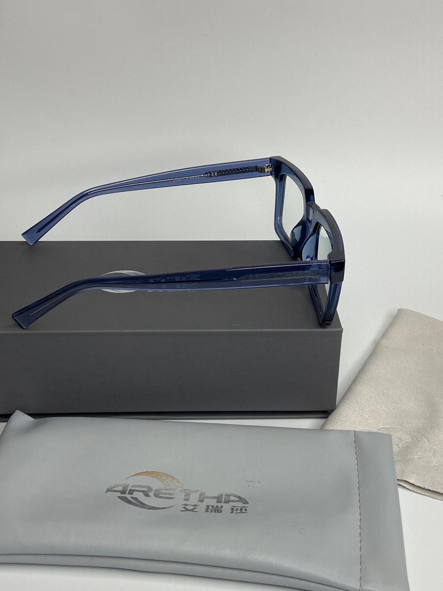 Blue Photochromic Computer Screen Protection Glasses