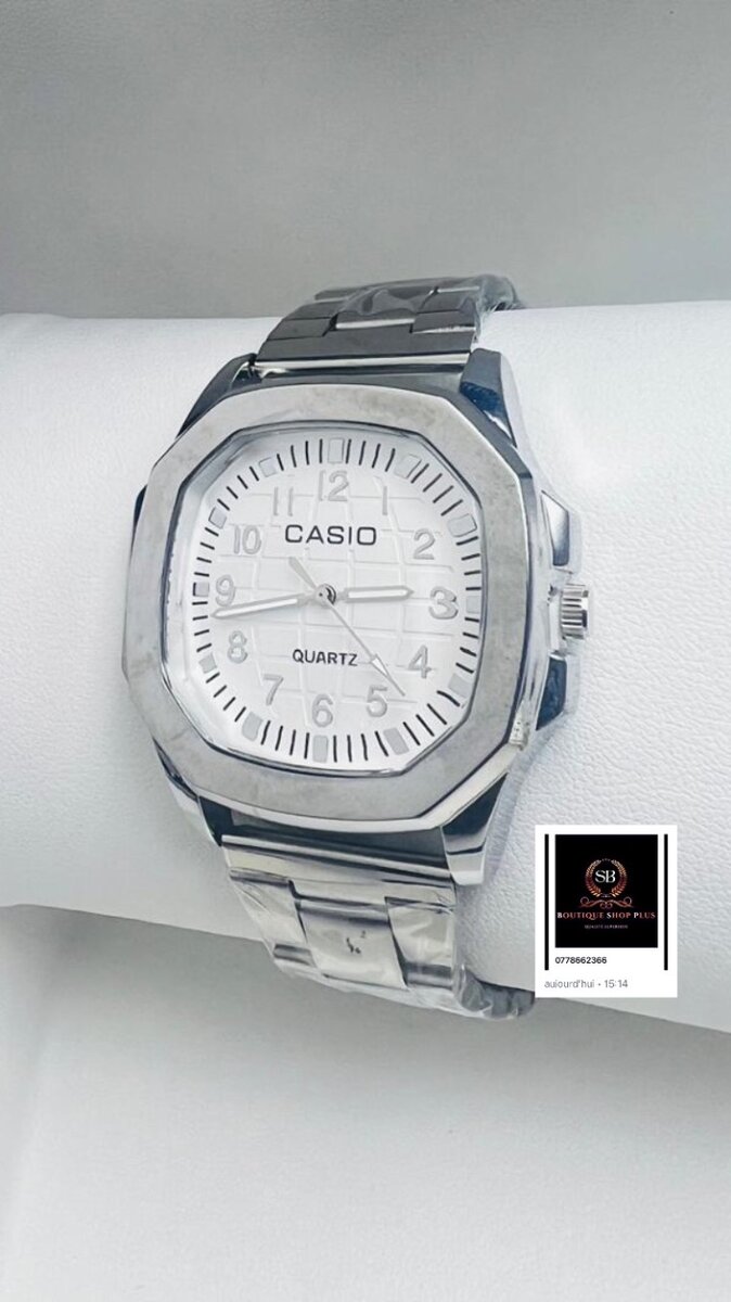 Montre Casio authentique avec sa boîte