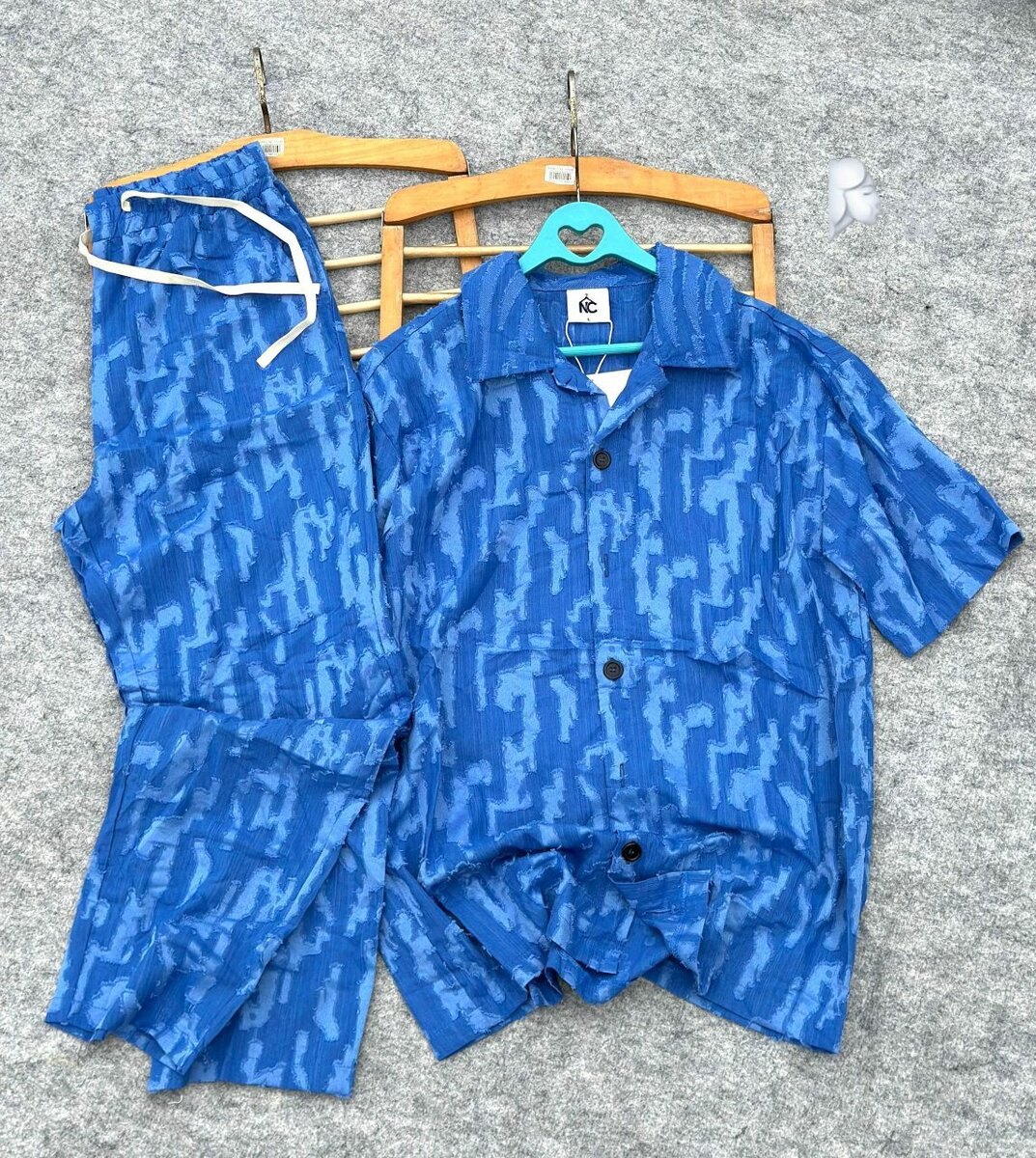 Pyjama d'été léger pour homme