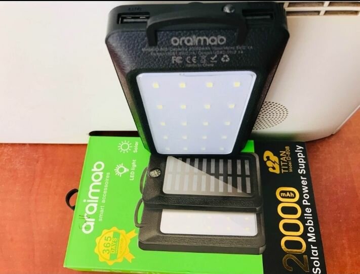 Oraimo solar power bank
