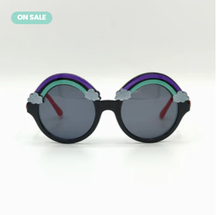 Rainbow Black Baby Sunglasses