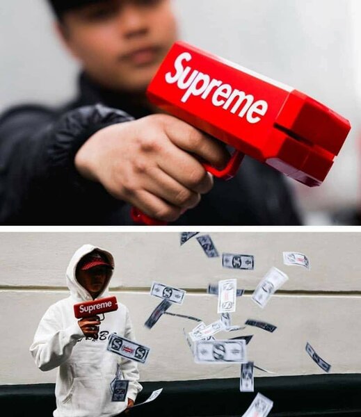 Pistolet à billets Supreme