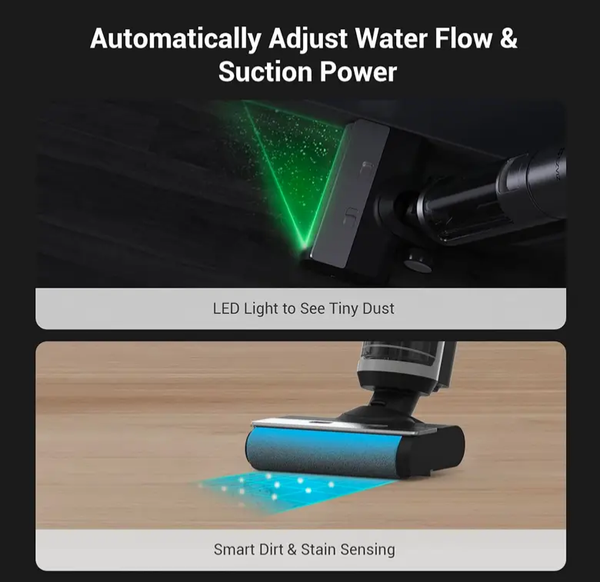 Aspirateur avec LED et Capteur