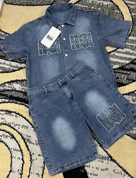 Set en jean décontracté homme