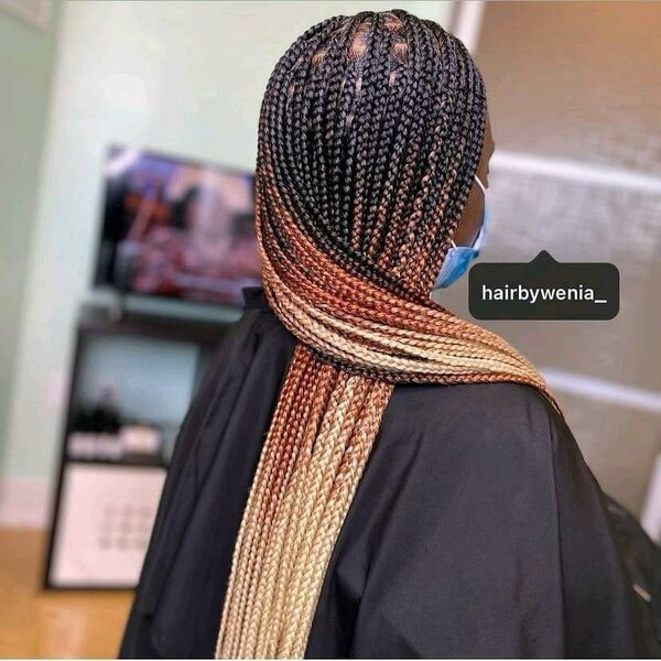 Mèche braids 