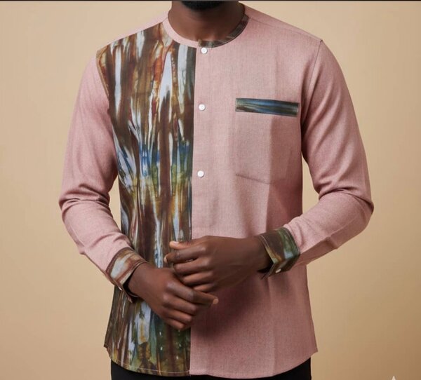 Chemise Homme Bicolore Élégante