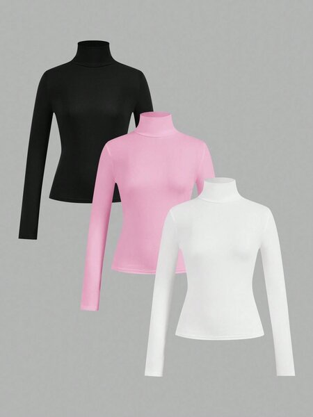 Lot de 3 sous-pulls basiques