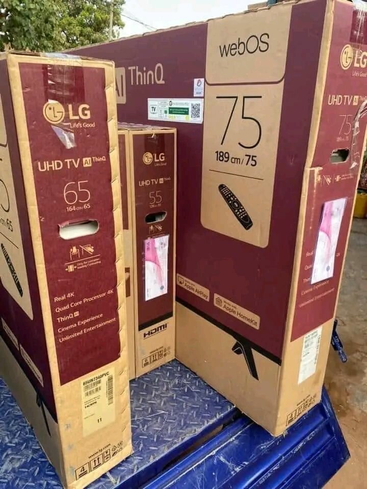 LG TV UHD webOS 75 pouces
