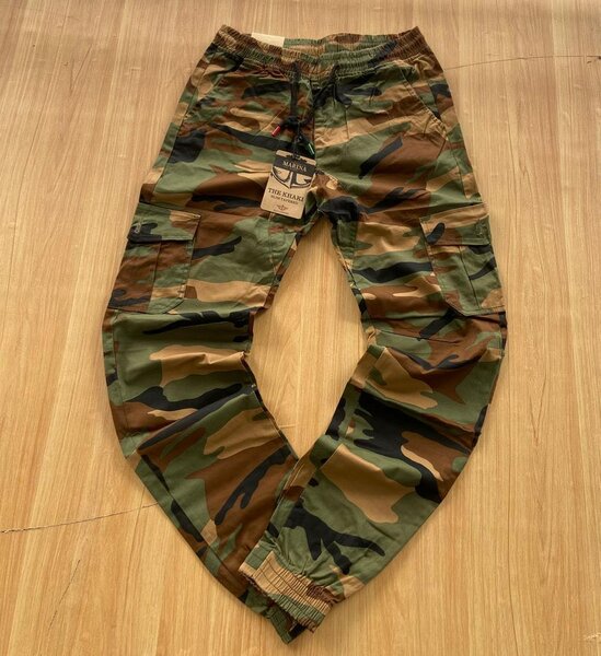 Camo cargo pants