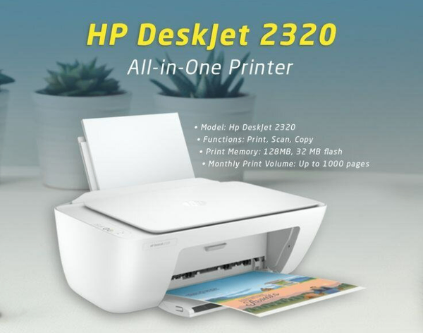 HP DESKJET PRINTER 2320 3 IN ONE PRINTER