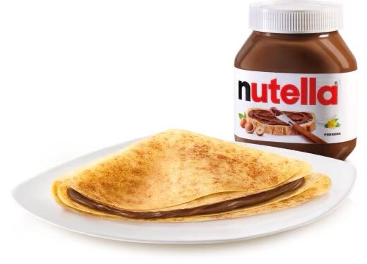 Crêpes au Nutella