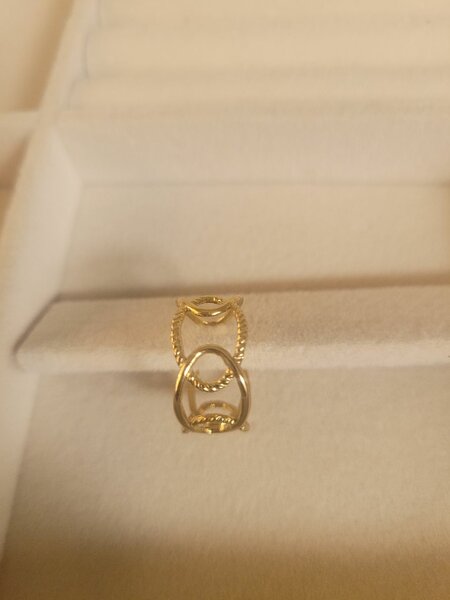 Bague en acier inoxydable