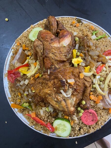 Plateau de tchep au poulet