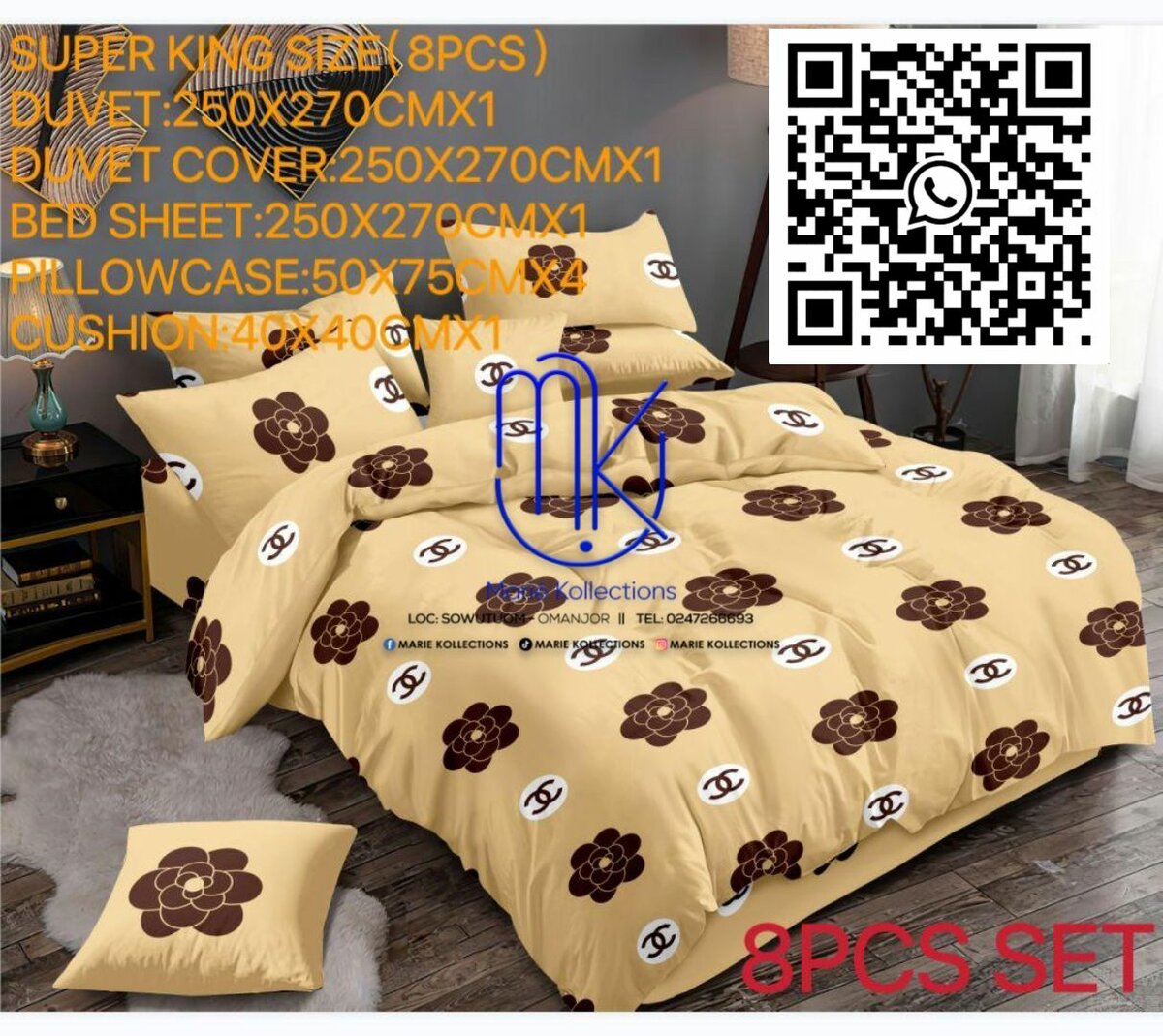 Duvet sets ( king size)
