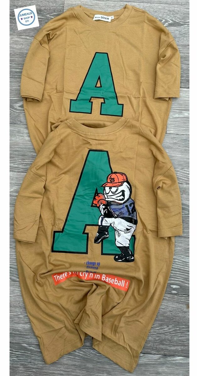 Robe ample à imprimé graphique