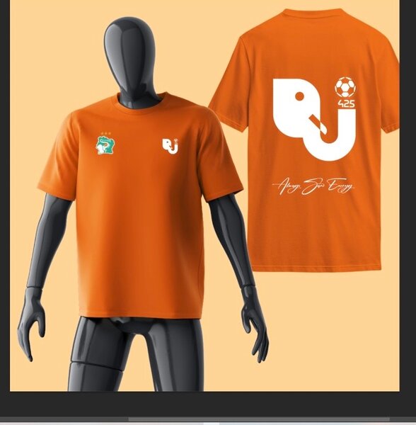 T-shirt sport orange RJ