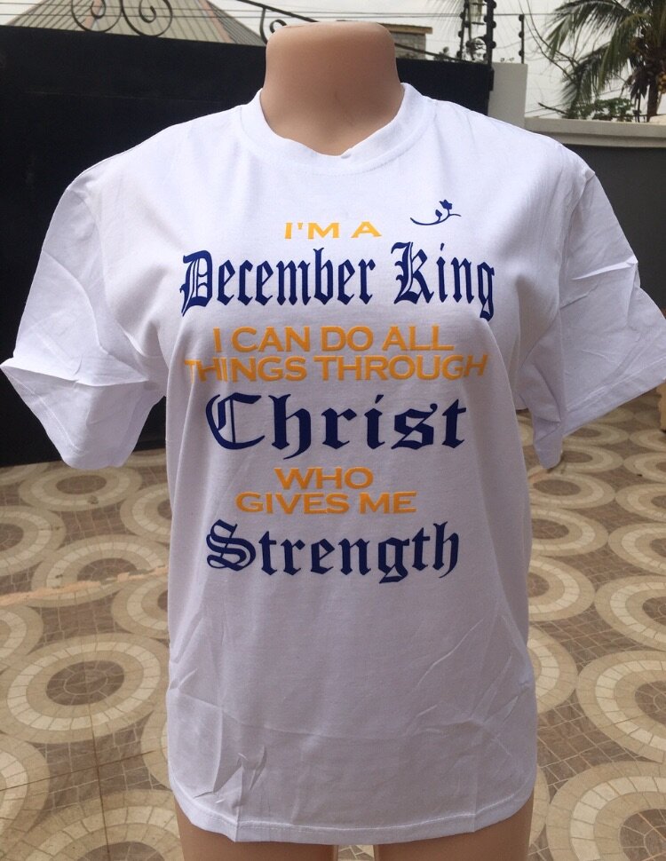 Scripted Birthday Tee