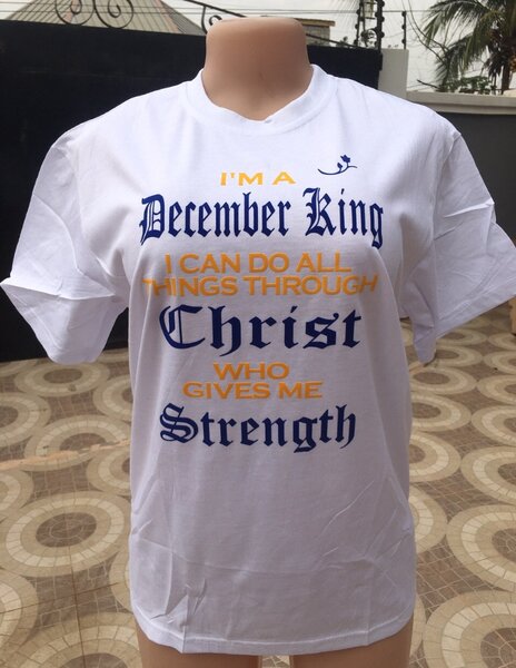 Scripted Birthday Tee