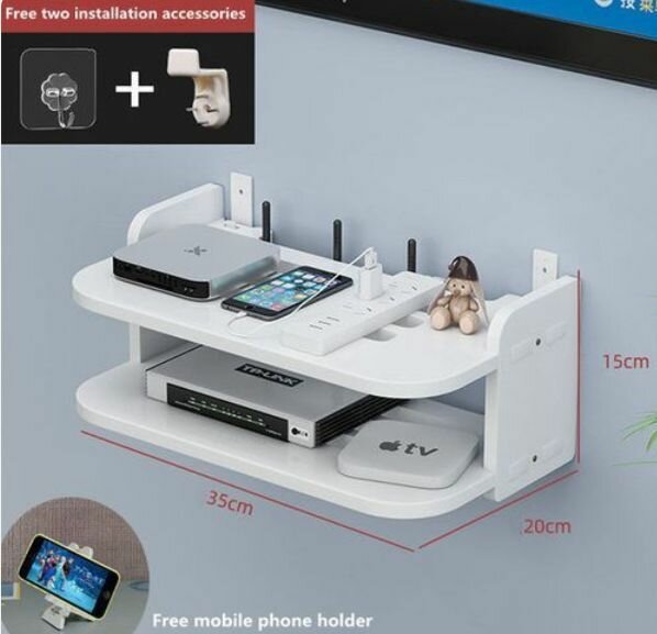 Étagère Murale Rangement Multifonction