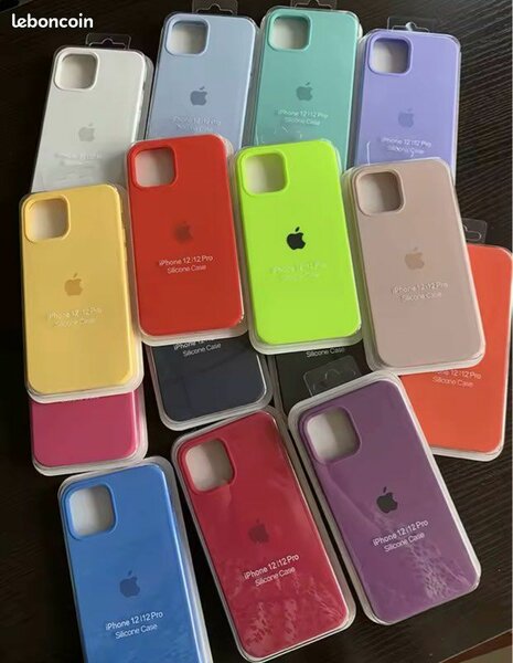 Coques en silicone pour iPhone