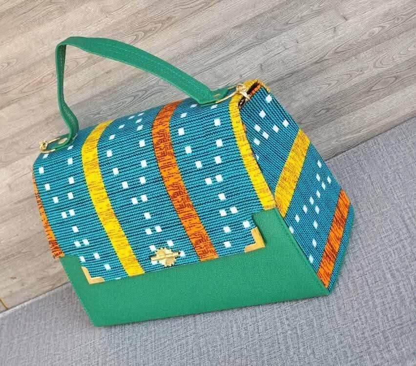 Sac à main coloré imprimé