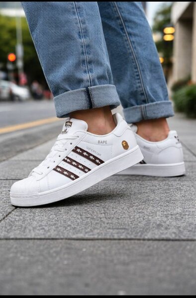 Sneakers à motif unique