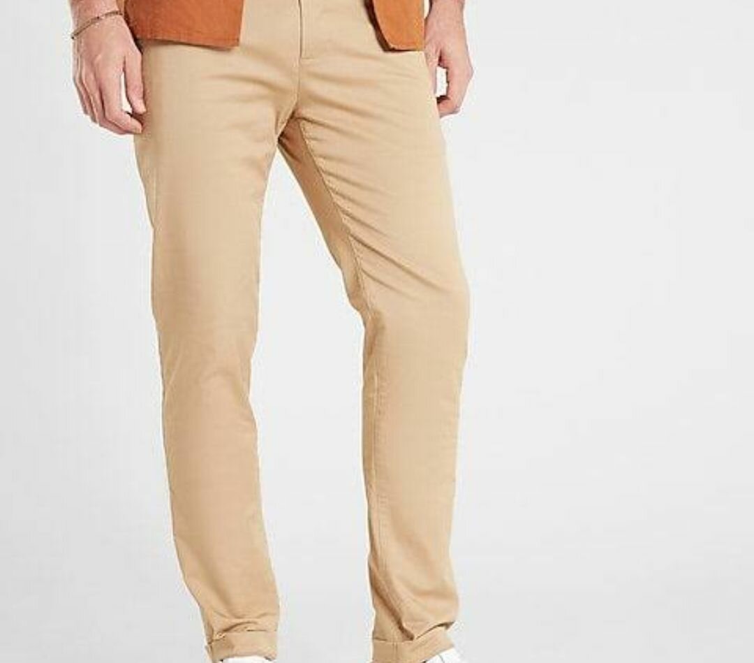 Khaki jeans