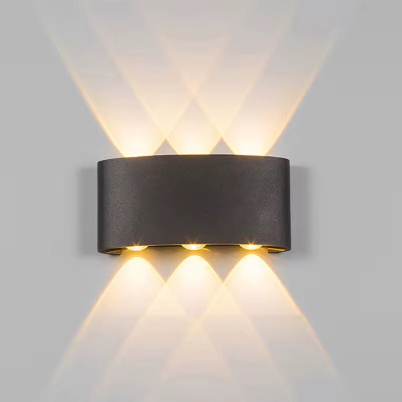 Applique LED Moderne Noire