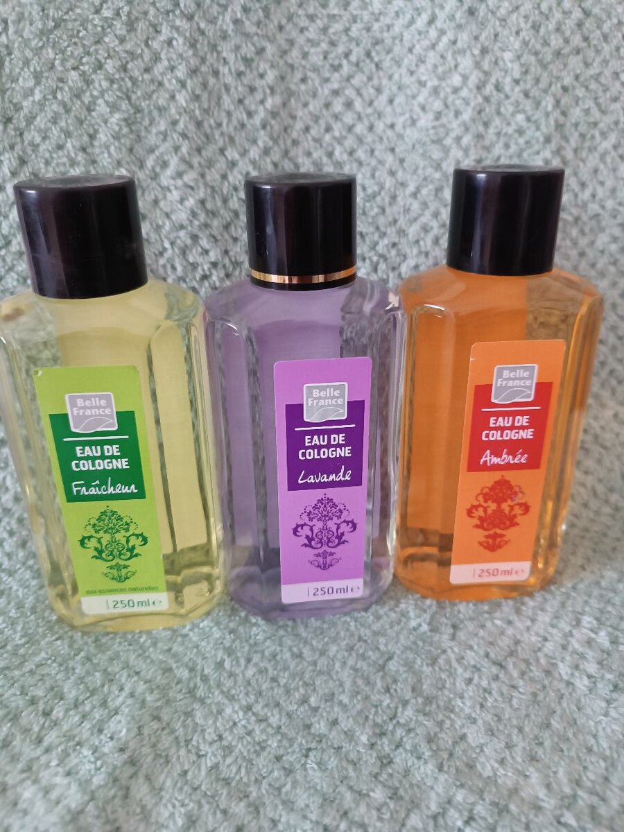 Eau de Cologne Ambrée Belle France