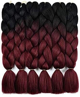 Ombré Braiding Hair