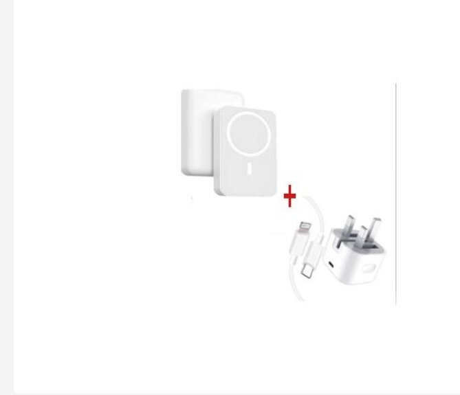 Apple Magsafe Powerbank + USB-C to Lightning cable